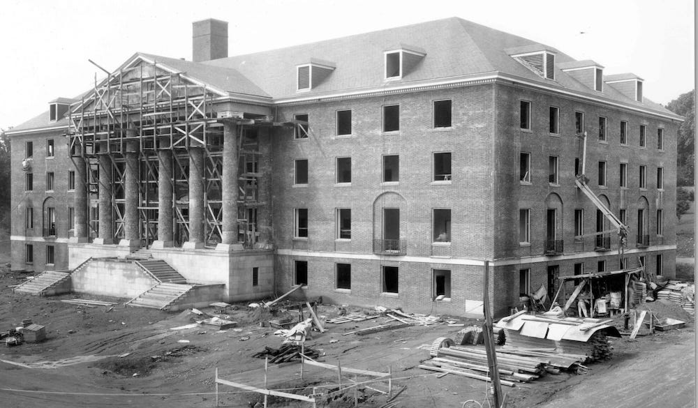 NIH Building One under construction, 1938