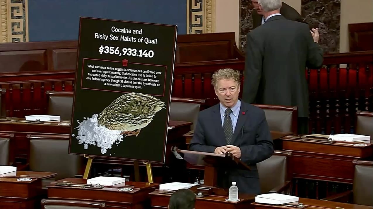 Senator Paul and Cocaine